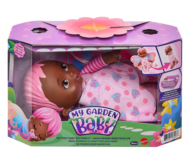 Mattel My Garden Baby Bobasek Różowe Włosy - 1025832 - zdjęcie 2