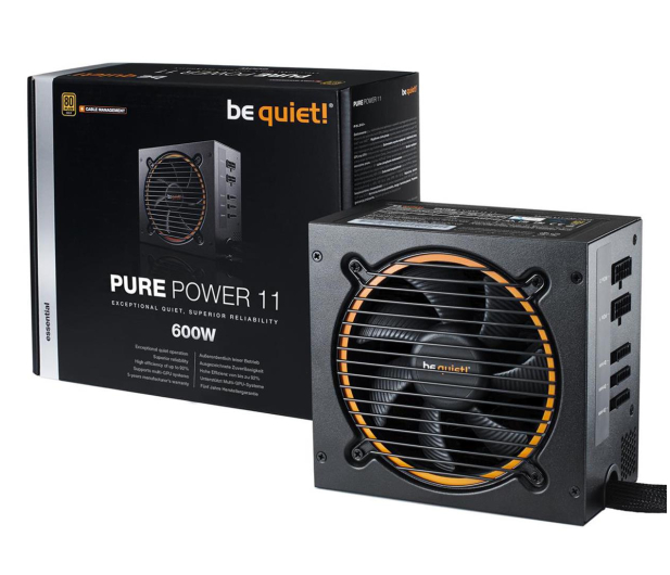 be quiet! Pure Power 11 CM 600W 80 Plus Gold - 459598 - zdjęcie 3