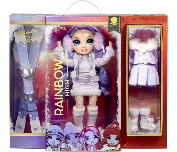 Rainbow High Winter Break Fashion Doll- Violet Willow - 1025747 - zdjęcie 3