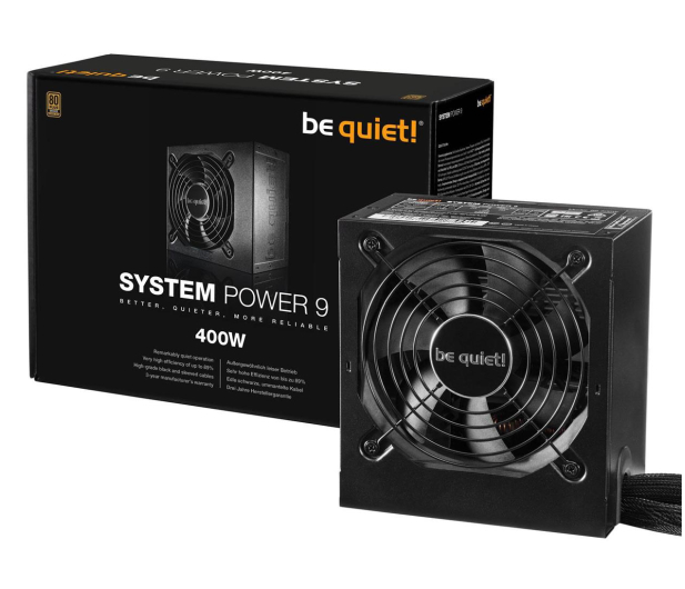 be quiet! System Power 9 400W 80 Plus Bronze - 423077 - zdjęcie 3