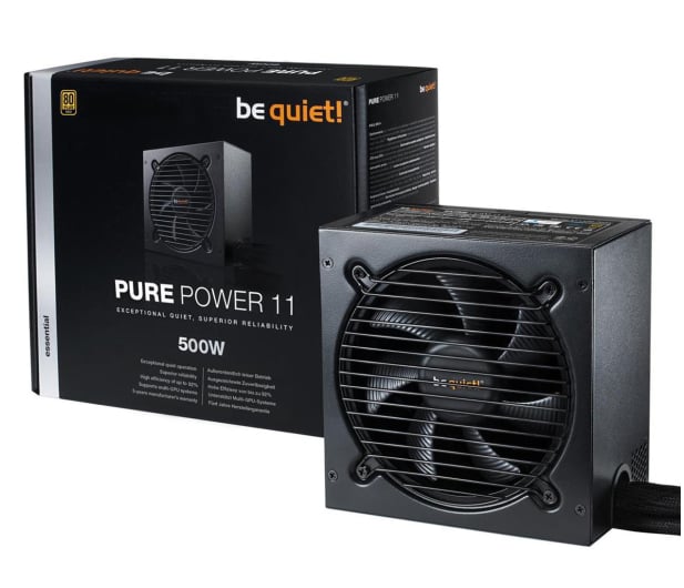 be quiet! Pure Power 11 500W 80 Plus Gold - 459591 - zdjęcie 3
