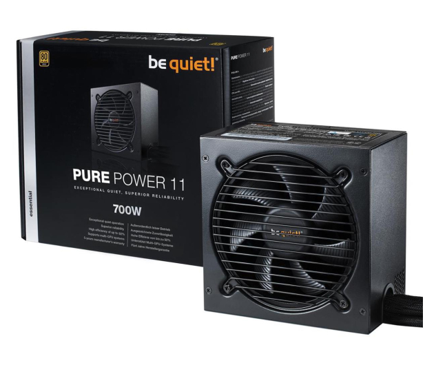 be quiet! Pure Power 11 700W 80 Plus Gold - 459594 - zdjęcie 3