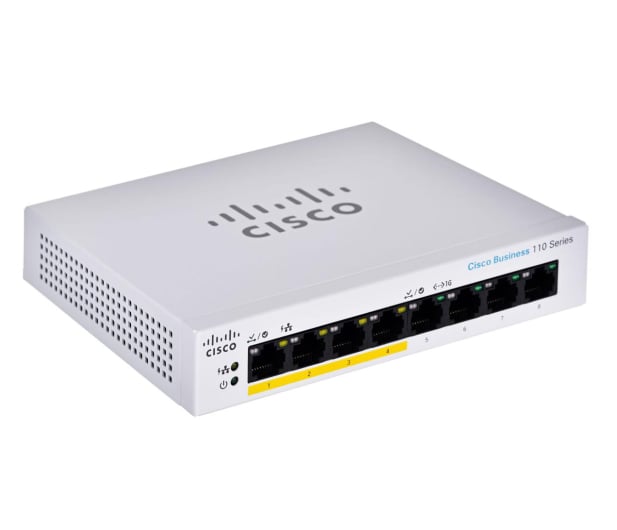 Cisco CBS110 Unmanaged CBS110-8PP-D-EU - 671460 - zdjęcie