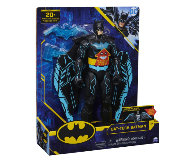 Spin Master Batman figurka Deluxe ze światłem i dźwiękiem - 565780 - zdjęcie 4