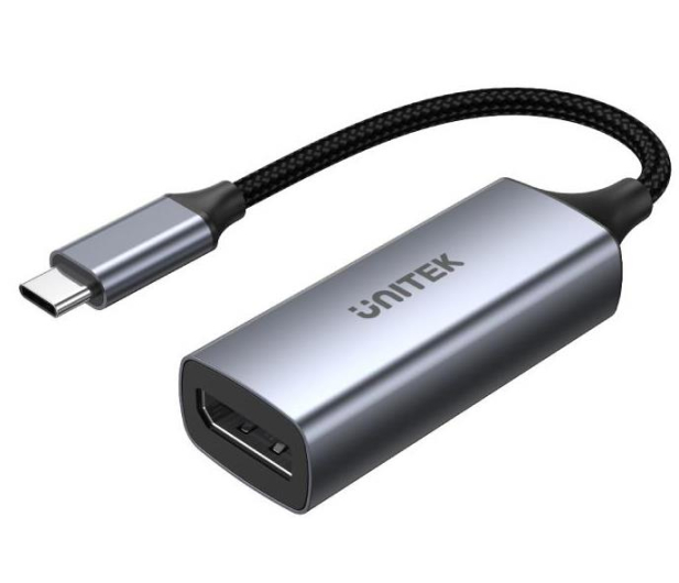 Unitek Adapter USB-C - DP 1.2 (4K/60Hz, kabel 15cm) - 672308 - zdjęcie 2