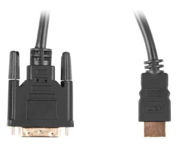 Lanberg Kabel HDMI(M) - DVI-D(M)(24+1) 1.8m, 4K/30HZ - 672612 - zdjęcie 2