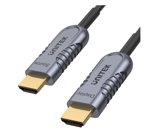 Unitek Optyczny HDMI 2.1 AOC, 8K/120Hz, 70m - 680501 - zdjęcie