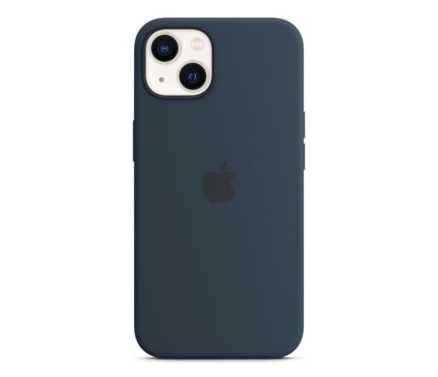 Apple Silikonowe etui iPhone 13 błękitna toń - 681234 - zdjęcie