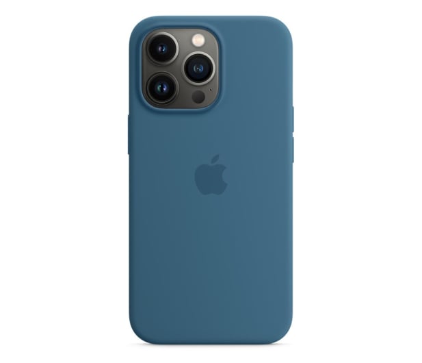 Apple Silikonowe etui iPhone 13 Pro zielonomodry - 681201 - zdjęcie