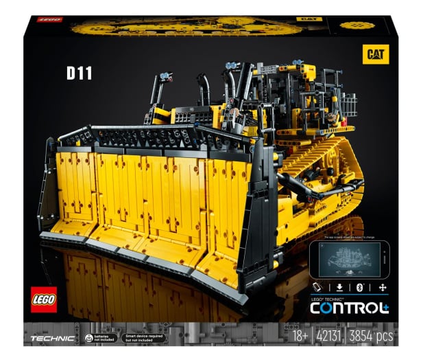 LEGO Technic 42131 Sterowany przez aplikację buldożer Cat® D11 - 1026667 - zdjęcie