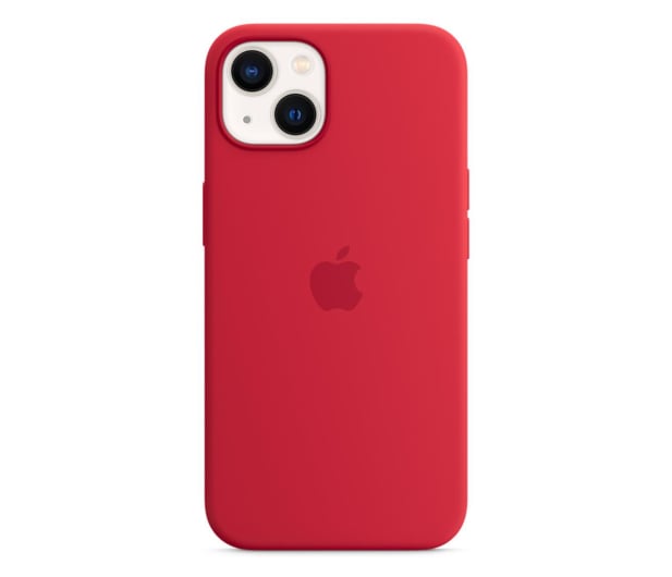 Apple Silikonowe etui iPhone 13 (PRODUCT)RED - 681238 - zdjęcie