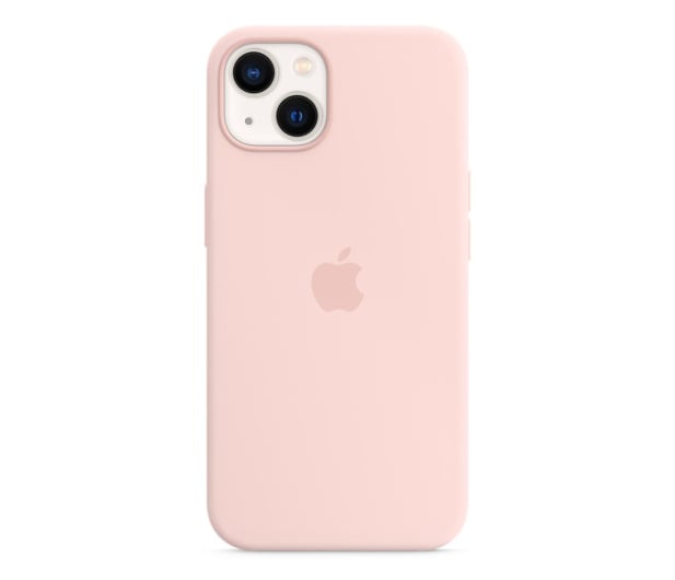 Apple Silikonowe etui iPhone 13 kredowy róż - 681233 - zdjęcie