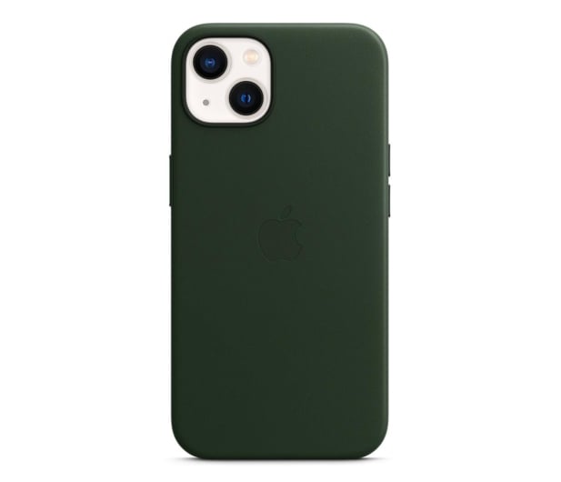 Apple Skórzane etui iPhone 13 zielona sekwoja - 681267 - zdjęcie 1