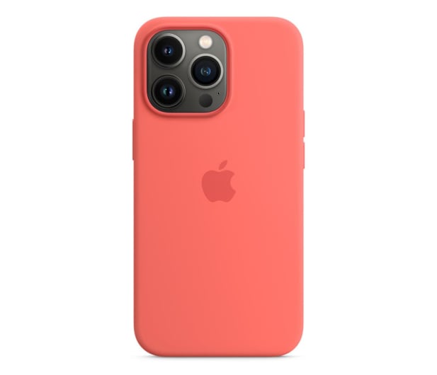 Apple Silikonowe etui iPhone 13 Pro róż pomelo - 681198 - zdjęcie
