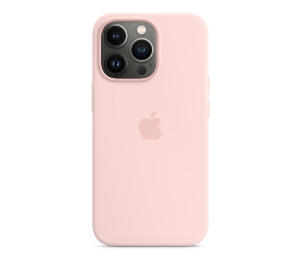 Apple Silikonowe etui iPhone 13 Pro kredowy róż - 681195 - zdjęcie