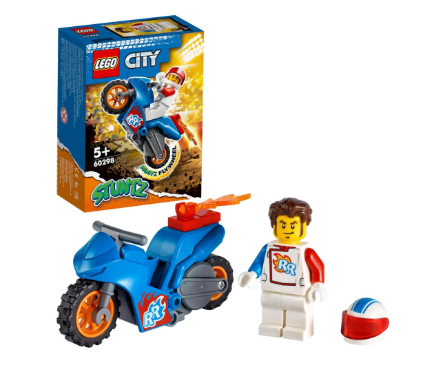 LEGO City 60298 Rakietowy motocykl kaskaderski - 1026659 - zdjęcie 11