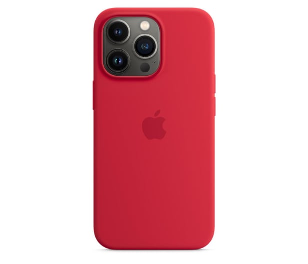 Apple Silikonowe etui iPhone 13 Pro (PRODUCT)RED - 681202 - zdjęcie