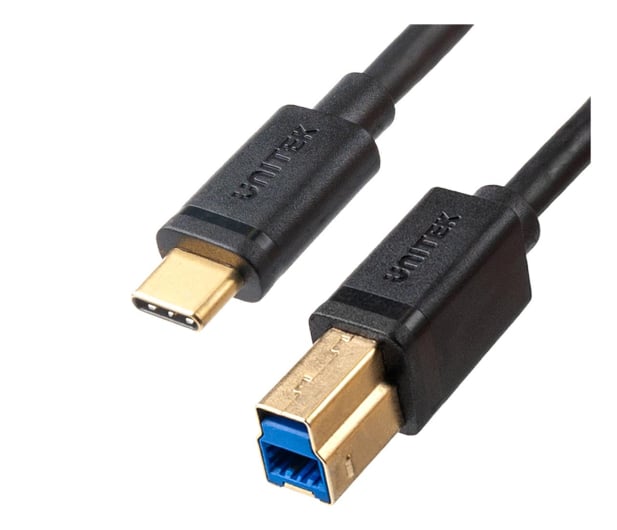 Unitek Kabel USB-C - USB-B 3.0 2m (do drukarki) - 675473 - zdjęcie 1