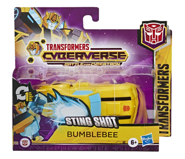 Hasbro Transformers Cyberverse 1 Step Bumblebee - 1027139 - zdjęcie 3