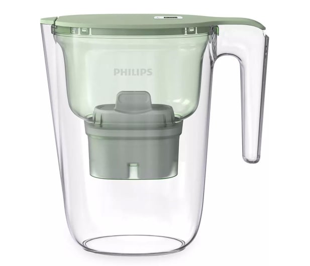 Philips Dzbanek filtrujący Micro Xclean 2.6l zielony - 1026036 - zdjęcie