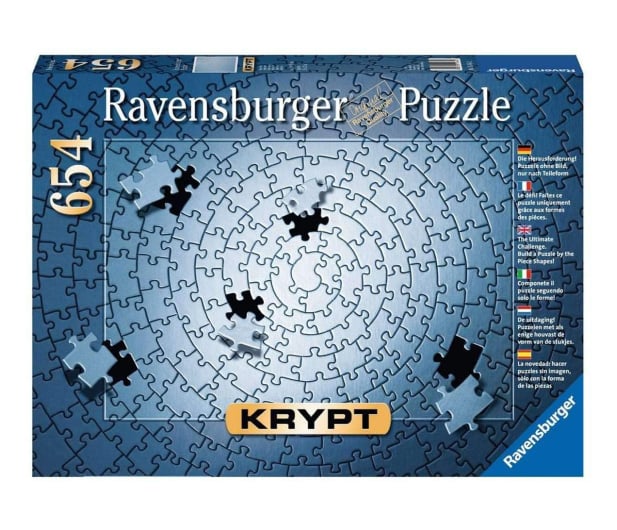 Ravensburger Puzzle KRYPT Srebrne 654 el. - 1026191 - zdjęcie 1
