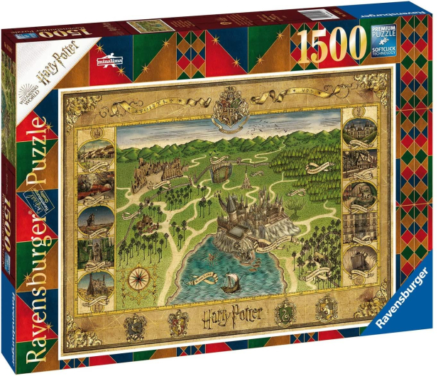 Ravensburger Mapa Hogwartu 1500 el. - 1026202 - zdjęcie 2