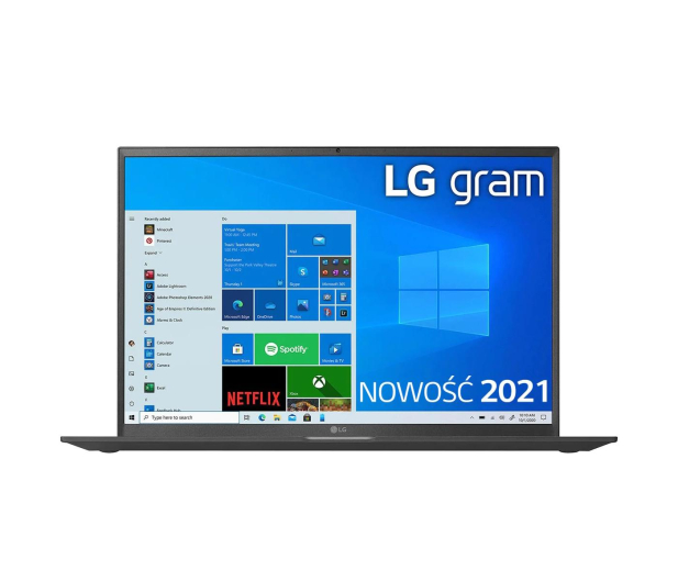 LG GRAM 2021 17Z90P i5 11gen/16GB/512/Win10 czarny - 664210 - zdjęcie 3