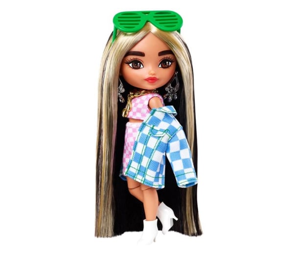 Barbie Extra Minis Mała lalka czarne włosy - 1033016 - zdjęcie