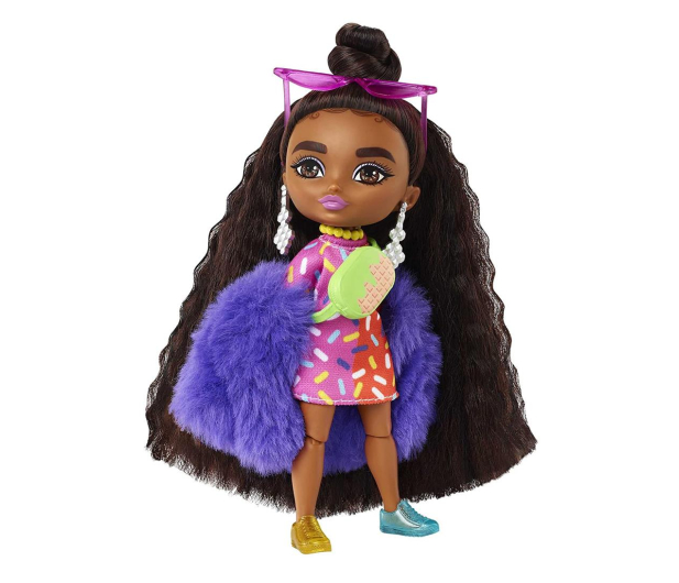 Barbie Extra Minis Mała lalka brązowe włosy - 1033015 - zdjęcie 2