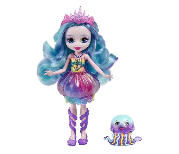 Mattel Enchantimals Lalka Meduza + figurka Stingley - 1033011 - zdjęcie