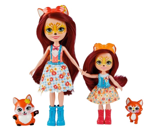 Mattel Enchantimals Felicity i Feana Fox 2-pak - 1033058 - zdjęcie