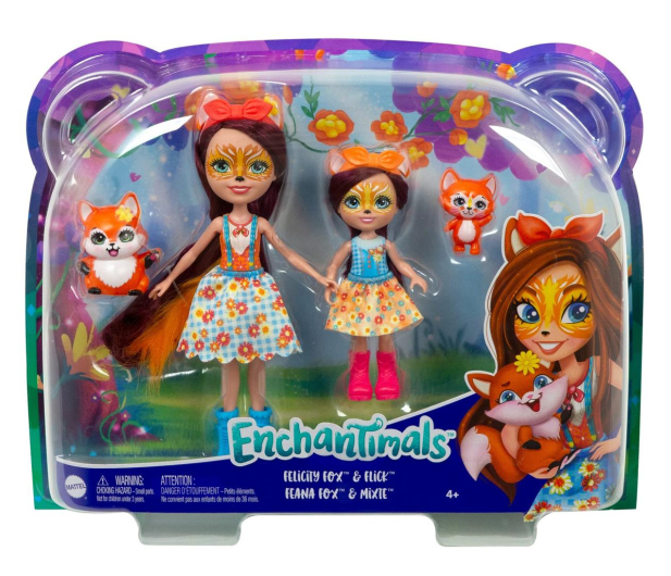 Mattel Enchantimals Felicity i Feana Fox 2-pak - 1033058 - zdjęcie 5