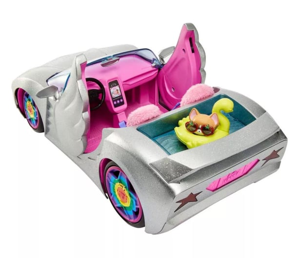 Barbie Extra Kabriolet gwiazd + akcesoria - 1033084 - zdjęcie 4