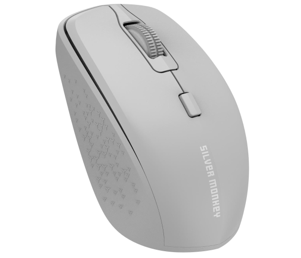 Silver Monkey M40 Wireless Comfort Mouse Gray Silent - 669389 - zdjęcie 2