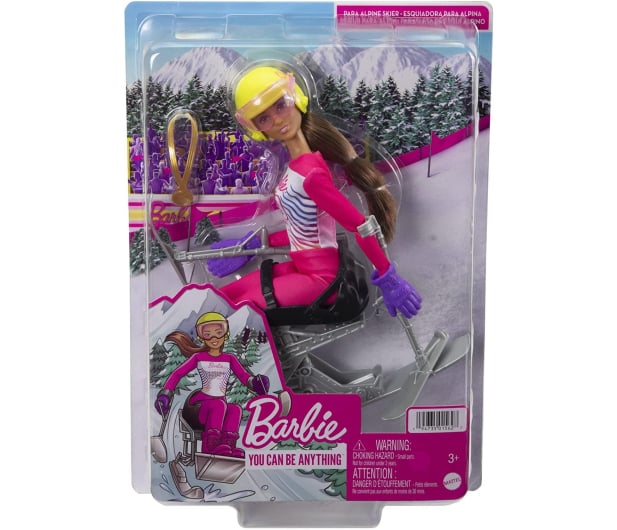 Barbie Kariera Paranarciarka alpejska - 1033077 - zdjęcie 5