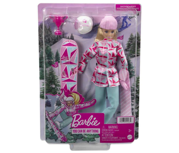 Barbie Kariera Snowboardzistka - 1033097 - zdjęcie 5