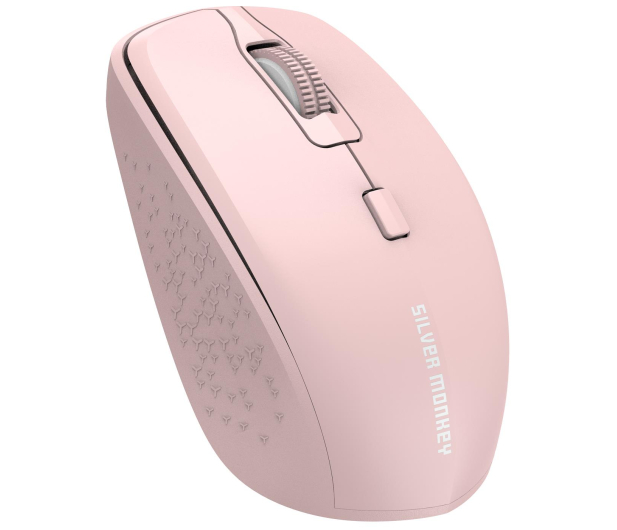 Silver Monkey M40 Wireless Comfort Mouse Pink Silent - 669388 - zdjęcie 2