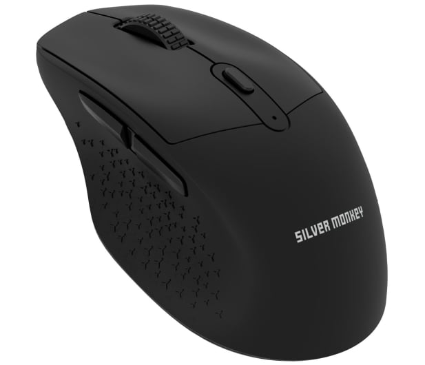 Silver Monkey M70 Wireless Comfort Mouse Black Silent - 669384 - zdjęcie 2