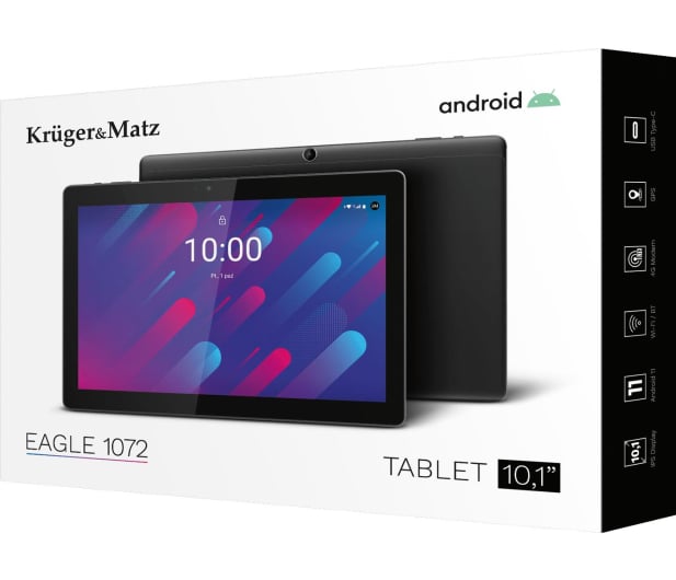 Kruger&Matz EAGLE 1072 SC9863A/4/64GB Android 11 LTE - 1100628 - zdjęcie 6
