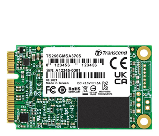 Transcend 64GB mSATA SSD 370 - 250395 - zdjęcie