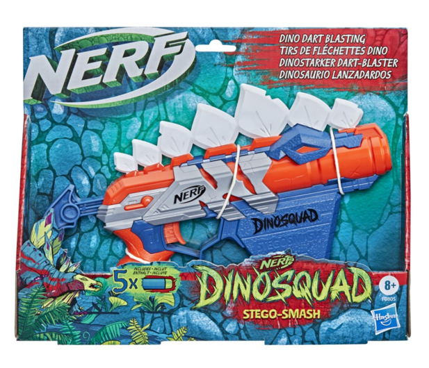 NERF DinoSquad Wyrzutnia Stego-Smash - 1033350 - zdjęcie 3