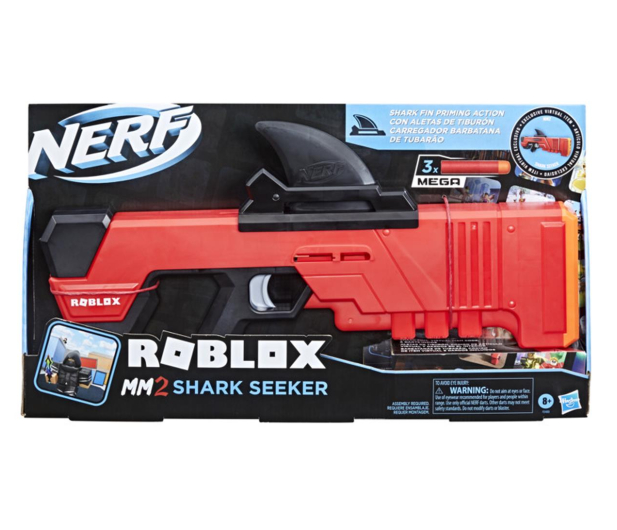 NERF Roblox Wyrzutnia MM2 Shark Seeker - 1033349 - zdjęcie 2
