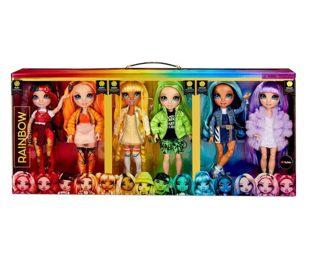 Rainbow High Fashion Dolls 6-pak - 1033621 - zdjęcie 3