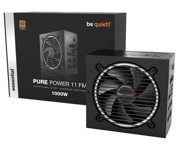 be quiet! Pure Power 11 FM 1000W 80 Plus Gold - 717696 - zdjęcie 3