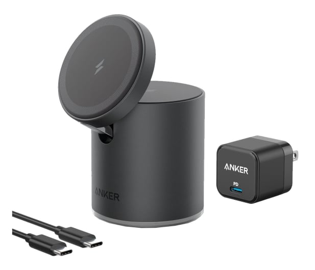 Anker Magnetic Wireless Charger (MagGo, Black) - 715883 - zdjęcie