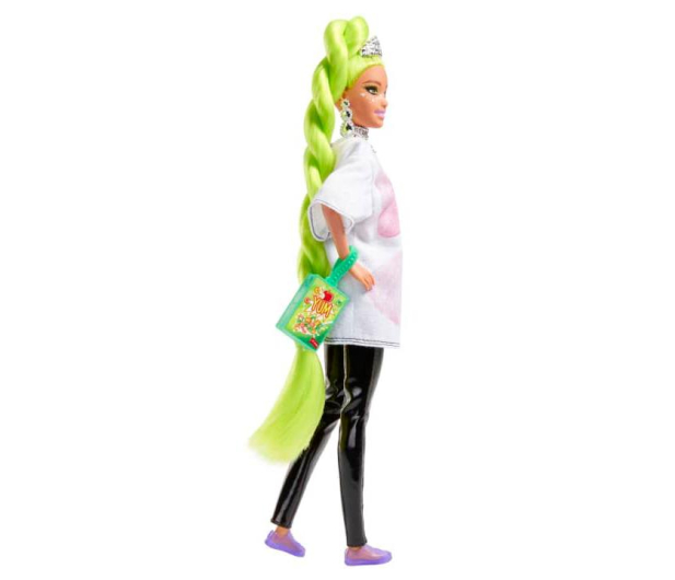 Barbie Extra Lalka neonowe zielone włosy - 1033810 - zdjęcie 2
