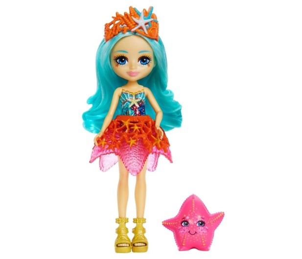 Mattel Enchantimals Starla Starfish + figurka Beamy - 1033709 - zdjęcie