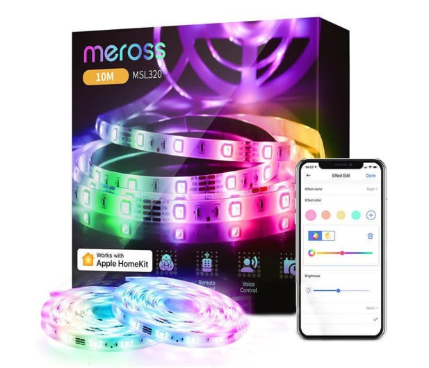 Meross Smart Wi-Fi taśma LED MSL320 2x5m (HomeKit) - 717352 - zdjęcie