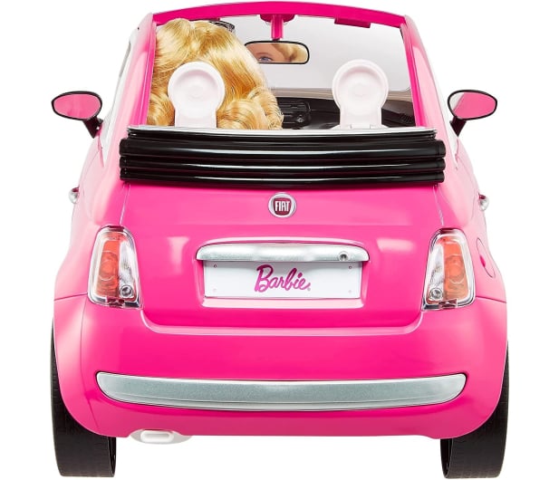 Barbie Lalka z samochodem Fiat - 1033835 - zdjęcie 3