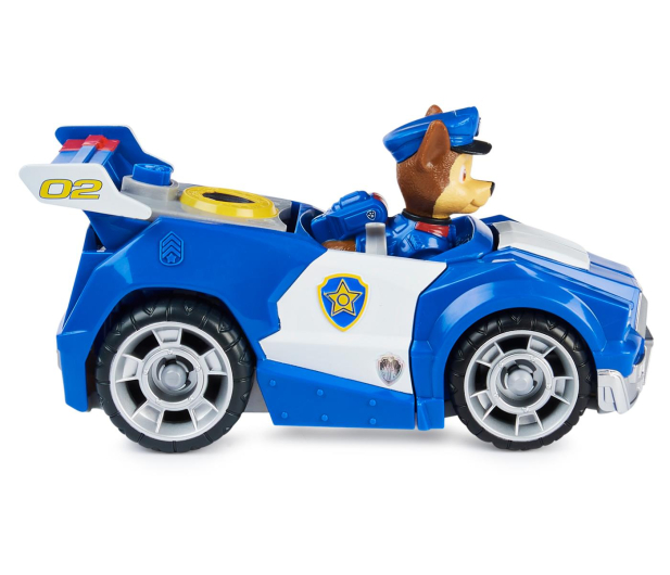 Spin Master Psi Patrol Pojazd deluxe z figurką Chase - 1033960 - zdjęcie 3